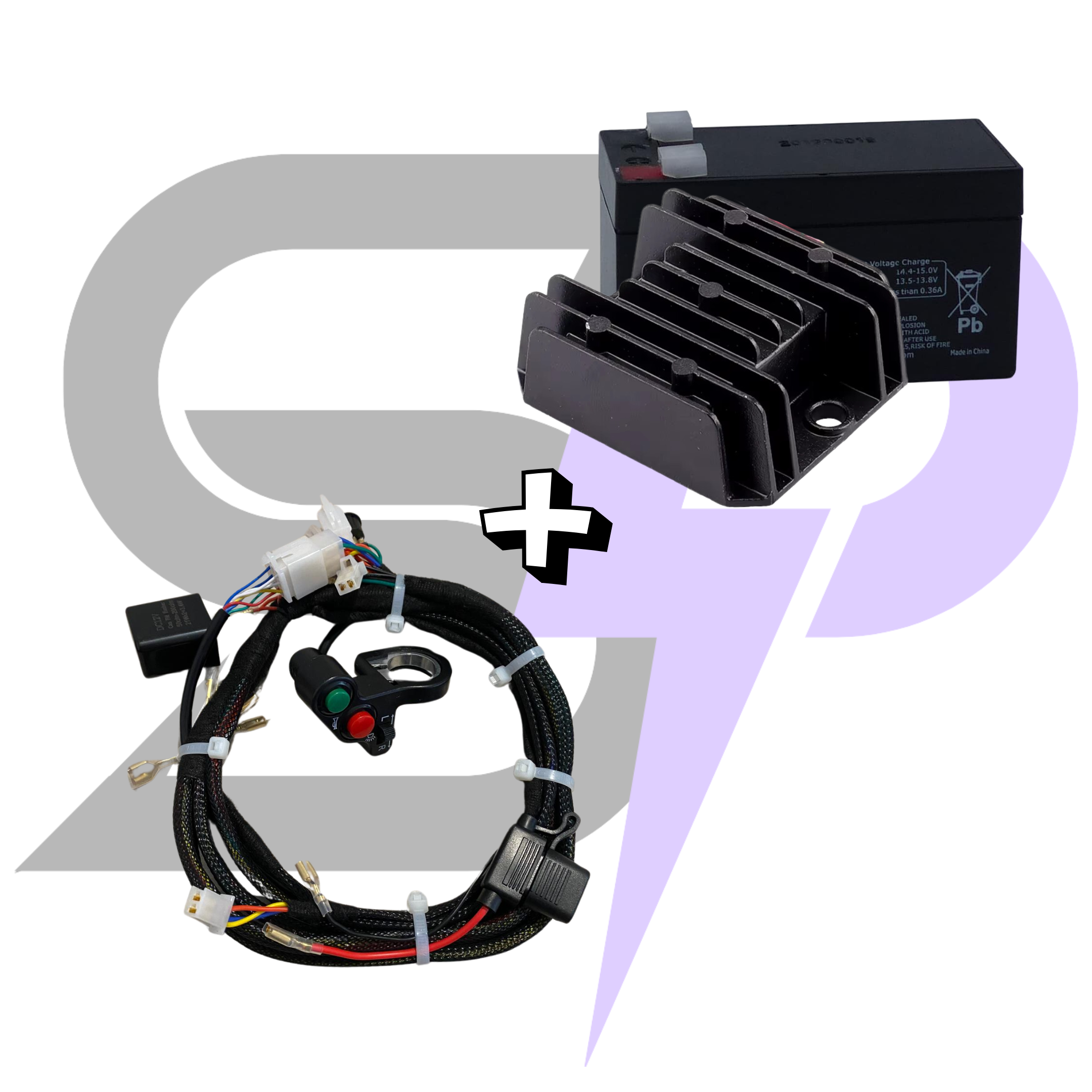 Impianto Elettrico Semplificato - RICARICA AUTOMATICA Sondera Project