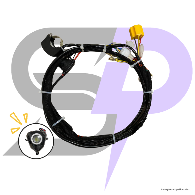 Impianto Elettrico Faro LED Moto | Sondera Project