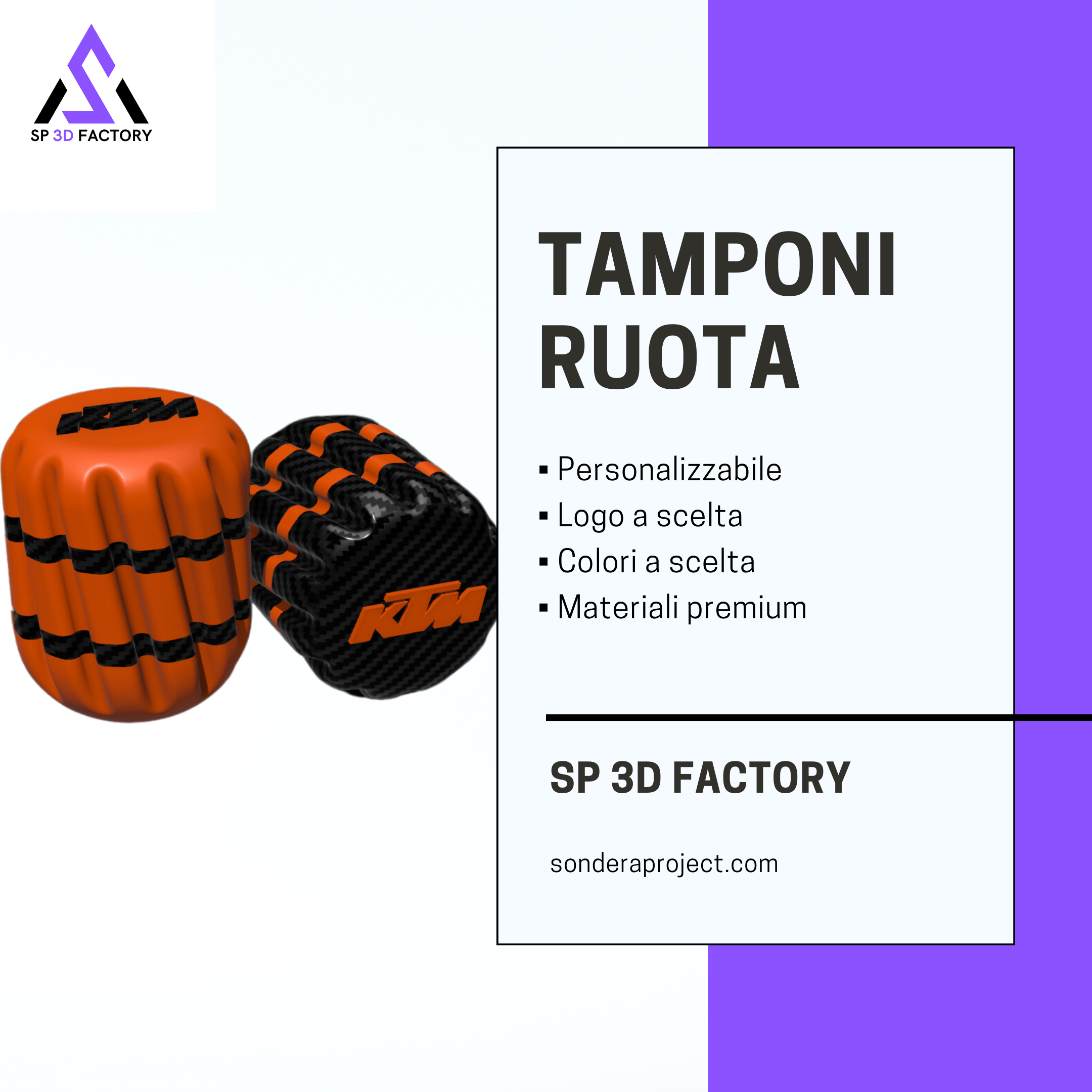 2x Tamponi Ruota