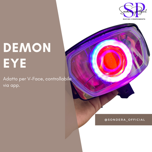 Faro DEMON Eye RGB per V Face - Gruppo ottico