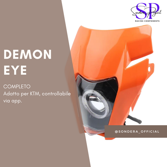 Faro DEMON Eye RGB per KTM - COMPLETO