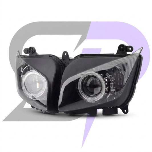 Faro Anteriore LED Proiettore Angel Eyes Moto | Sondera Project